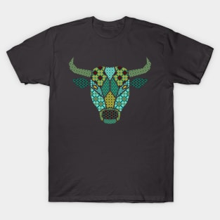 Geometric Bull T-Shirt